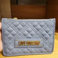 [S] LOVE MOSCHINO JC4317PP0FLA0602 BORSA QUILTED ZIP BAG,GLICINE, 8058055428111 (SLM319)