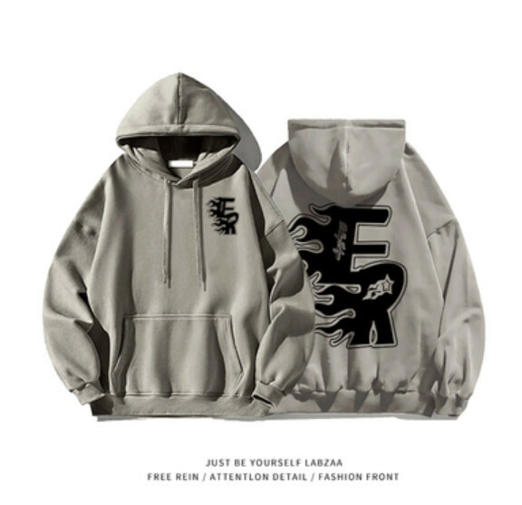 激抵連帽衛衣【M-3XL】【咖色】(下單後聯絡客服確認發貨尺碼) 