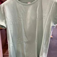 [S] MOSCHINO PLAIN WITH MOSCHINO TAG AT BUTTOM T-SHIRT,GREEN, 221ZUA194090340455, FINAL SALE (SM809)