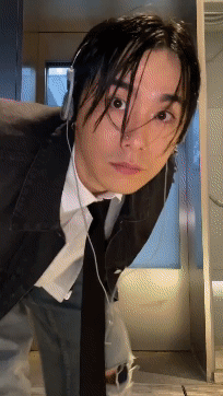 漸變剪裁牛仔背心