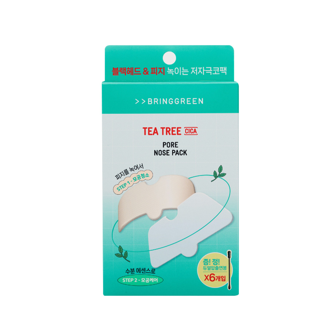 【BRINGGREEN】茶樹積雪草鼻貼