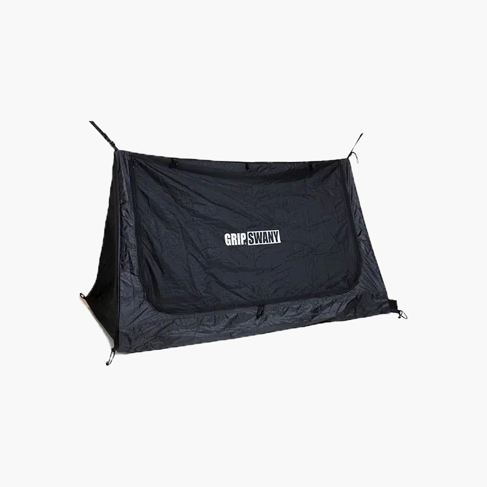 テント・タープ GRIP SWANY GS SHELTER SOLO CAMPING | Camp in a Tiny Tent in the Rain | DVERG
