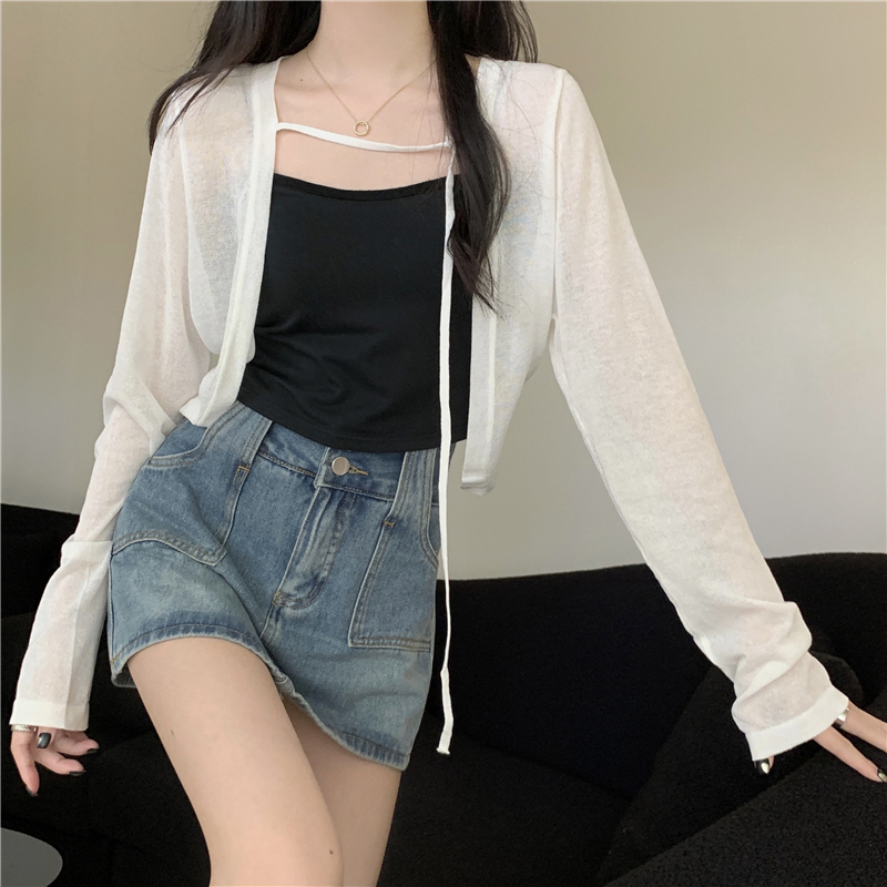 Hot selling thin sweaters (white sizes S-L) (please contact customer service to confirm the delivery size after placing the order)