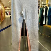 [S] MOSCHINO SMALL UNDERWEAR LOGO HOME PANTS,GREY/BLUE, 122ZUA431090100489 (SM820)