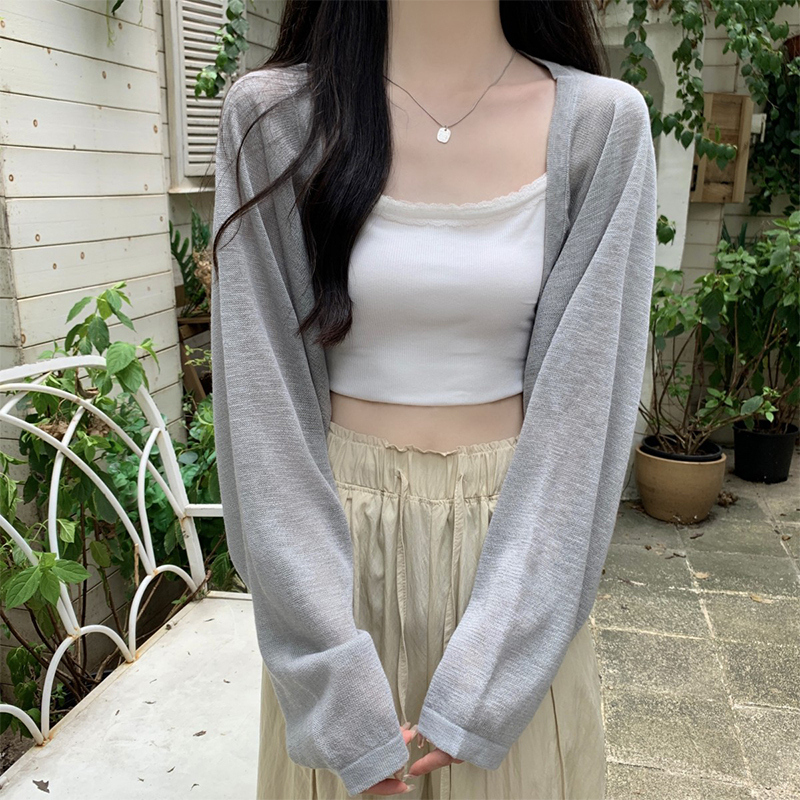 Hot selling long-sleeved sweater (gray S-L) (please contact customer service to confirm the delivery size after placing the order)