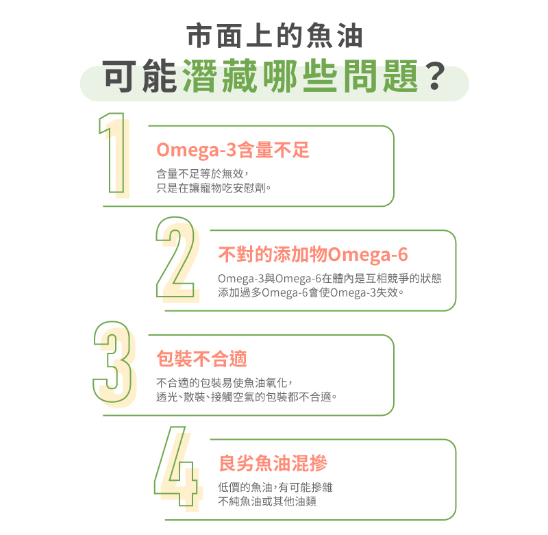 市面上的魚油潛藏的不良問題
