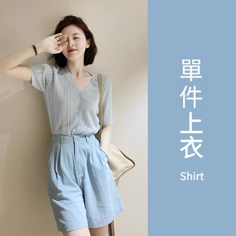 Hot selling short-sleeved tops [single piece] (S size - XXL size) (please contact customer service to confirm the delivery size after placing the order)