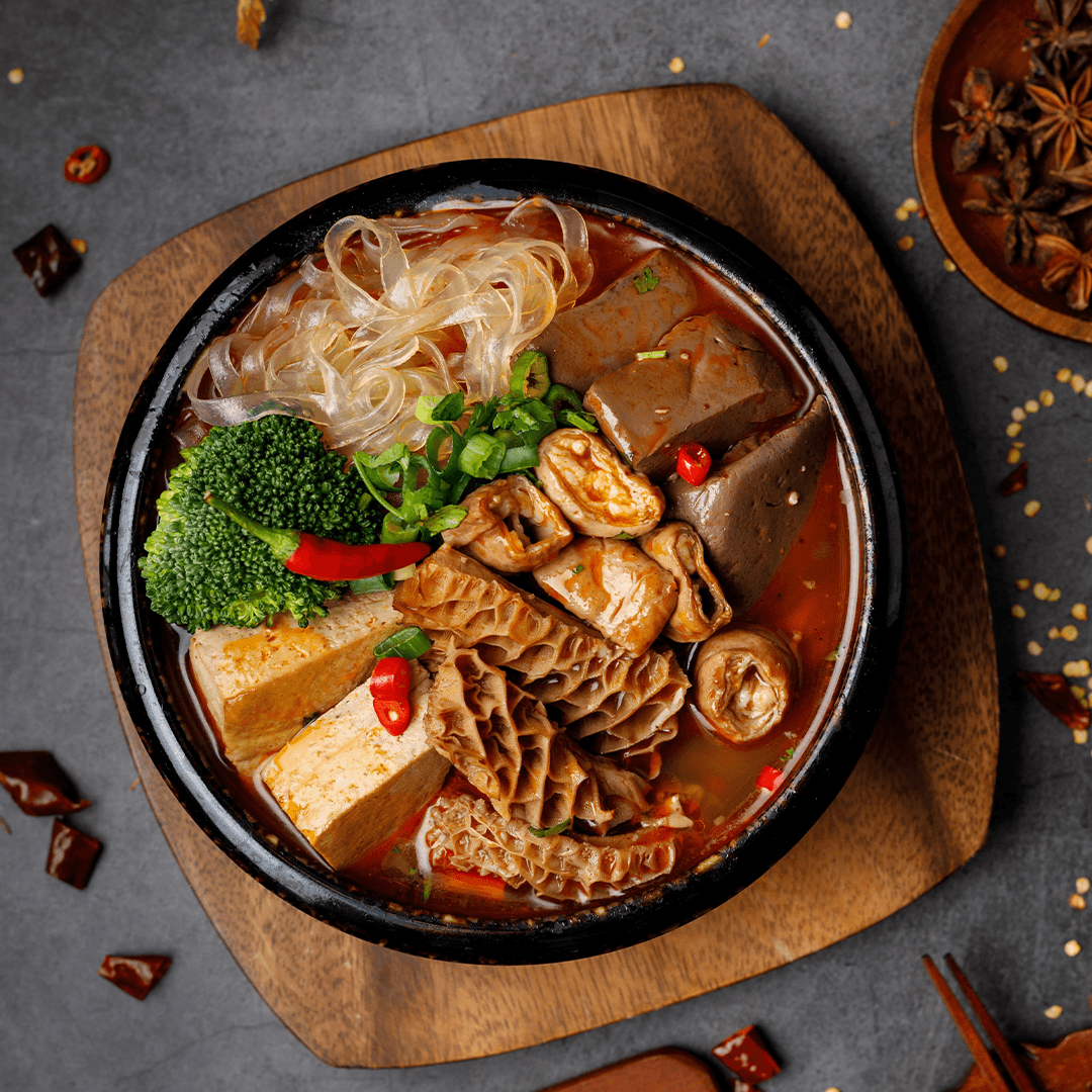 【麻辣過癮】麻辣四喜寬粉(常溫)