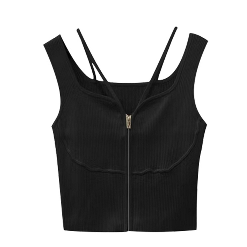 Hot selling short vest (black, one size fits all)