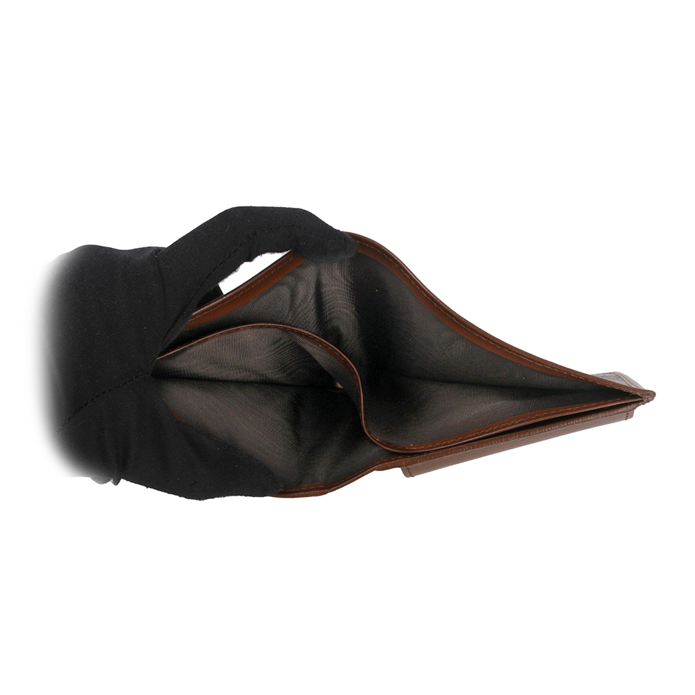 【GUCCI】Interlocking G Logo 對開零錢袋短夾(棕色) 673000 92TCG 8563