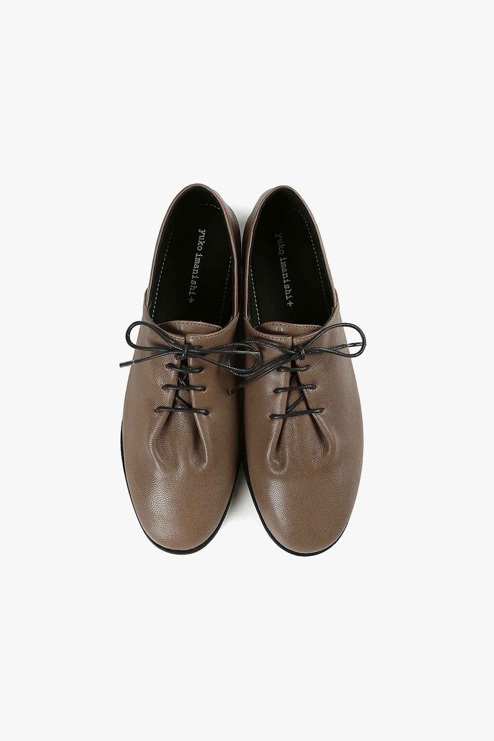 FUKU 皮料抓皺牛津鞋