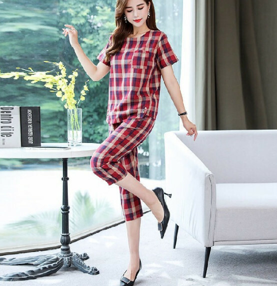 Young Mother Western Kit [Red] (Size: L-4XL) (Contact customer service to confirm the shipping size after placing the order)