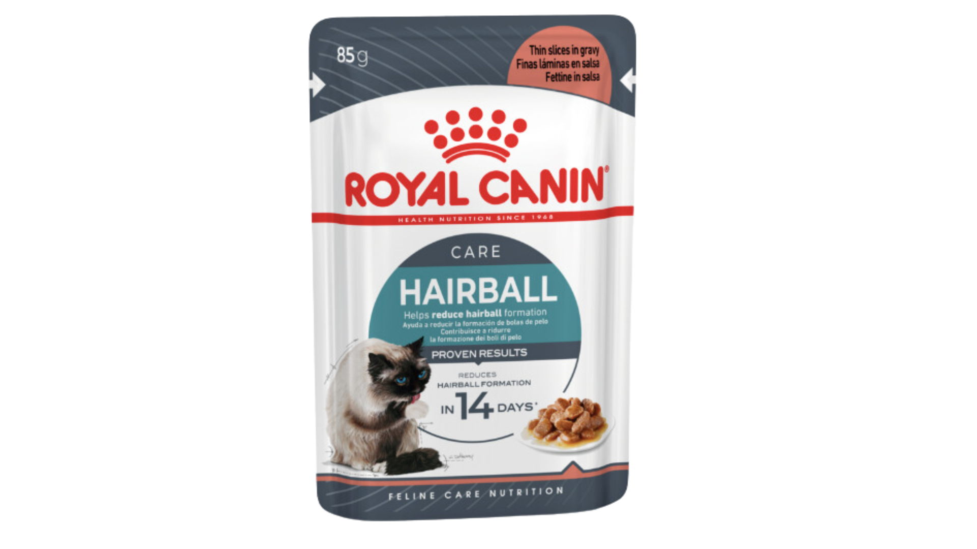 Royal Canin - 成貓除毛球加護主食濕糧（肉汁) 85G (12包)