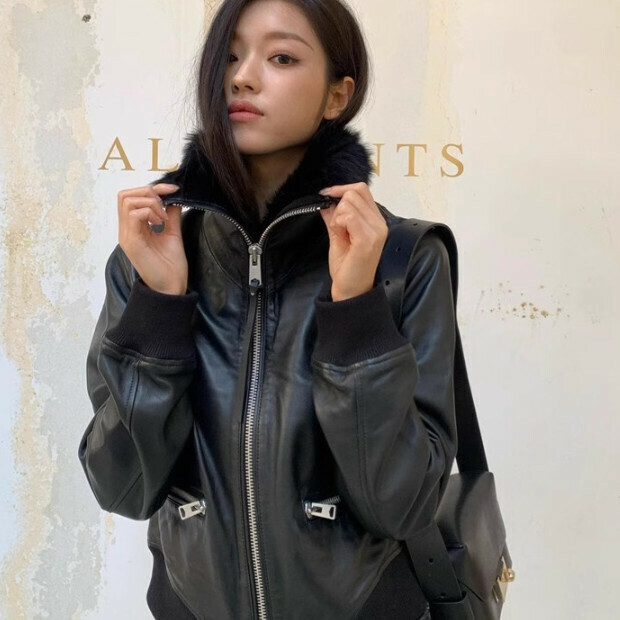 熱賣pu皮夾克上衣【黑色 Black】尺碼【S碼—XL碼】【下單後請聯絡客服確認發貨尺碼】