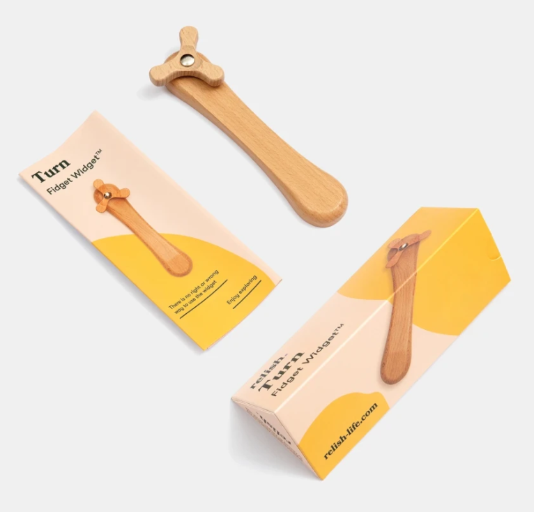 英國【RELISH】盤旋木棒玩具系列 Turn Fidget Widget ™
