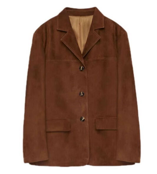 Hot selling long-sleeved suits [brown] sizes [S-XL] [please contact customer service to confirm the delivery size after placing the order]