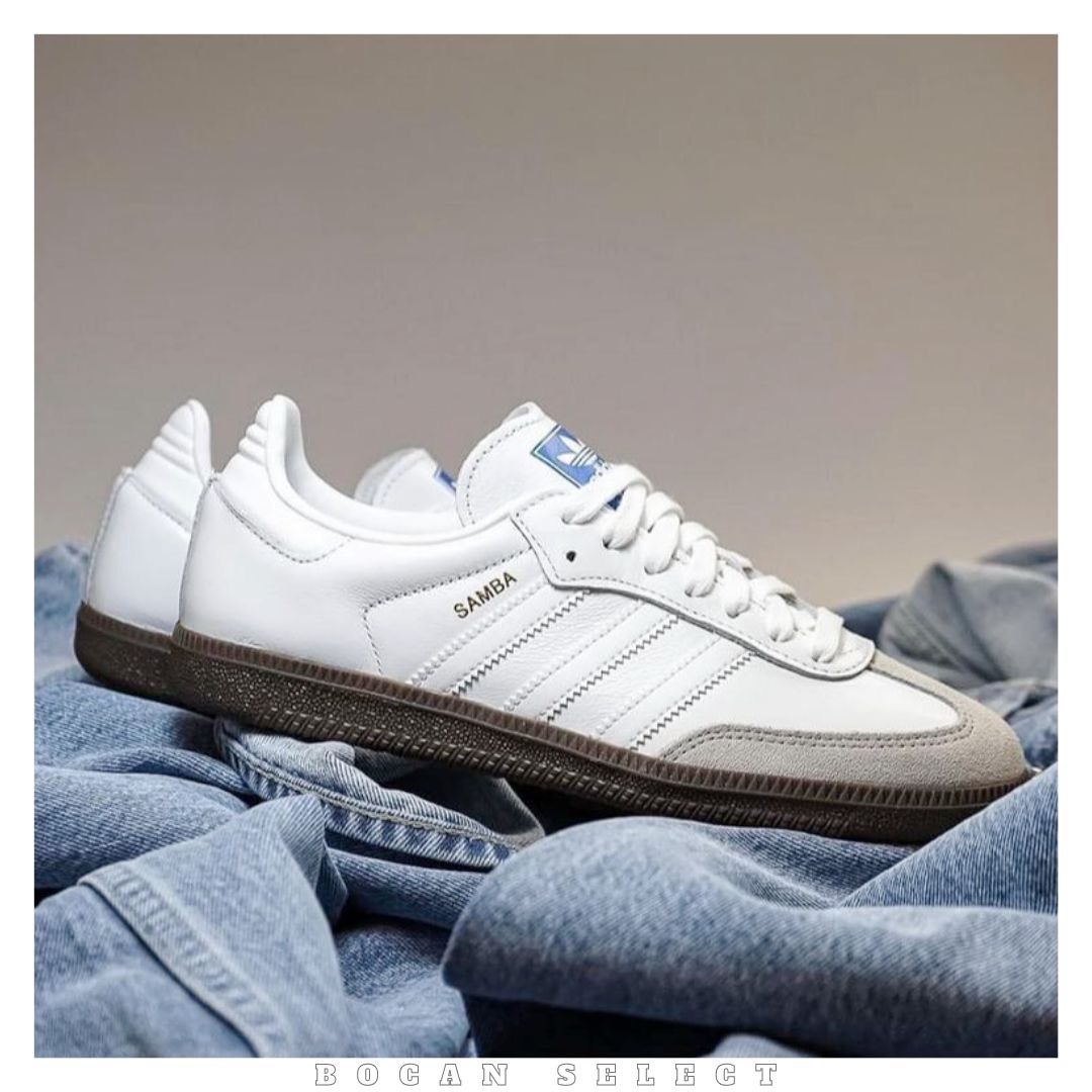 ADIDAS ORIGINALS SAMBA  全白 雪白蕾絲 (IE3439)