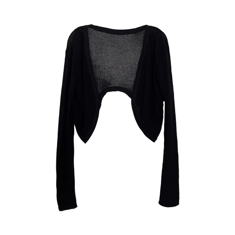 Hot selling knitted cardigan (black size S-XXXL) (please contact customer service to confirm the delivery size after placing the order)