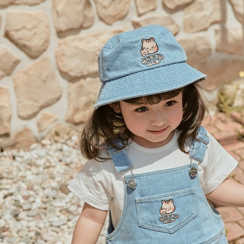 24S/S🌞DOTtwins探頭小精靈-可愛松鼠牛仔漁夫帽