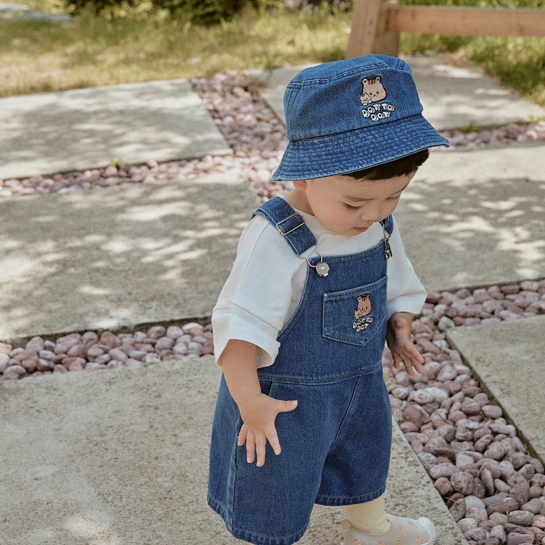 24S/S🌞DOTtwins探頭小精靈-可愛松鼠牛仔漁夫帽