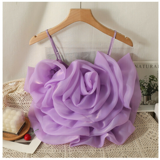 Camisole (purple) (one size)】