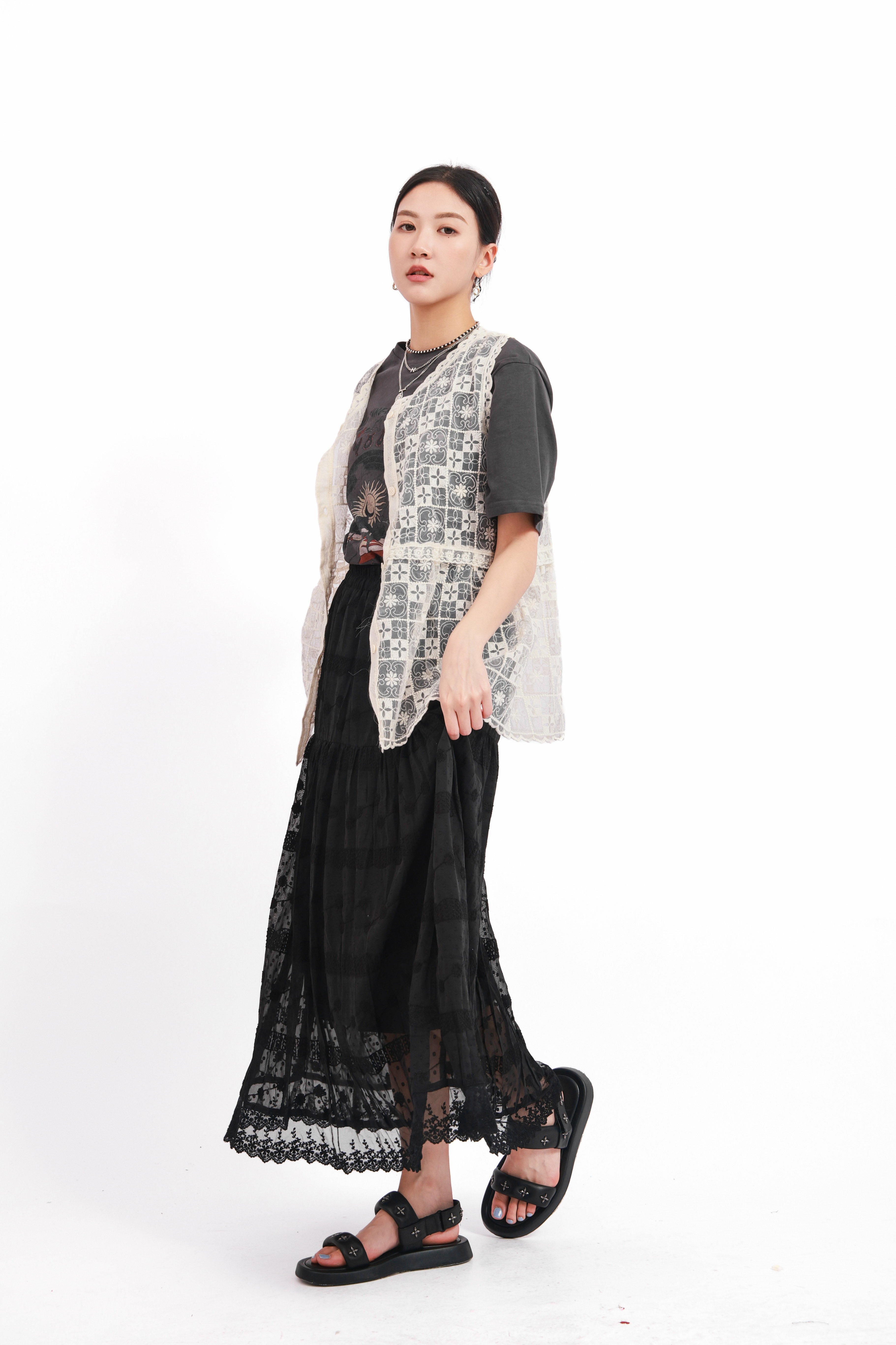 造型 980（背心＋Tee＋半截裙）