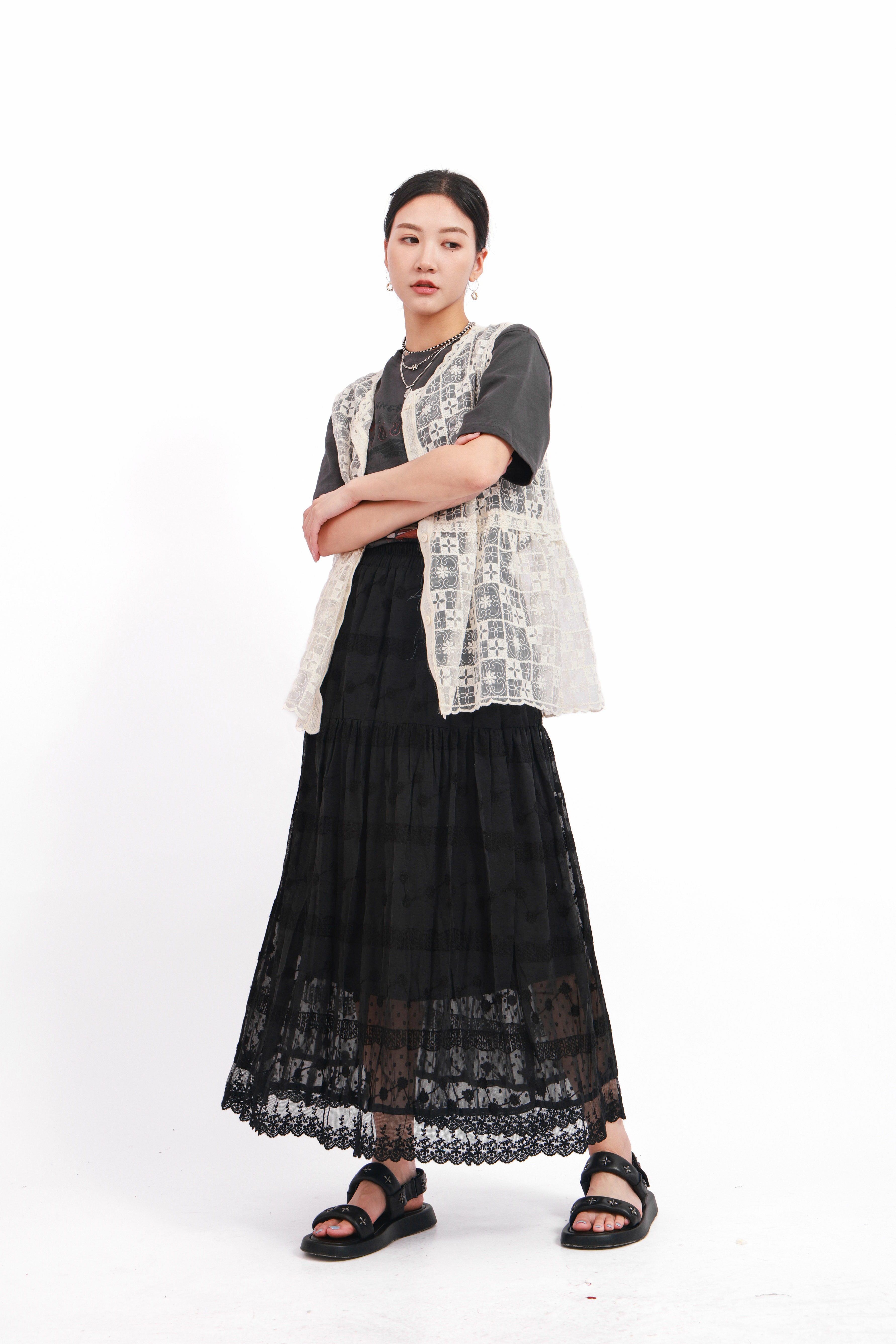 造型 980（背心＋Tee＋半截裙）