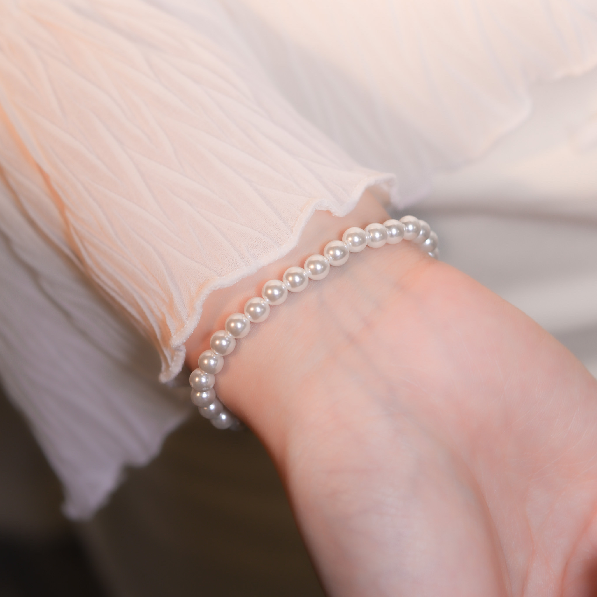 | 925 Silver・ Pearl | Pure Wish Bracelet  | BR1084 |