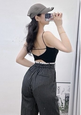 美背扭結造型BraTop