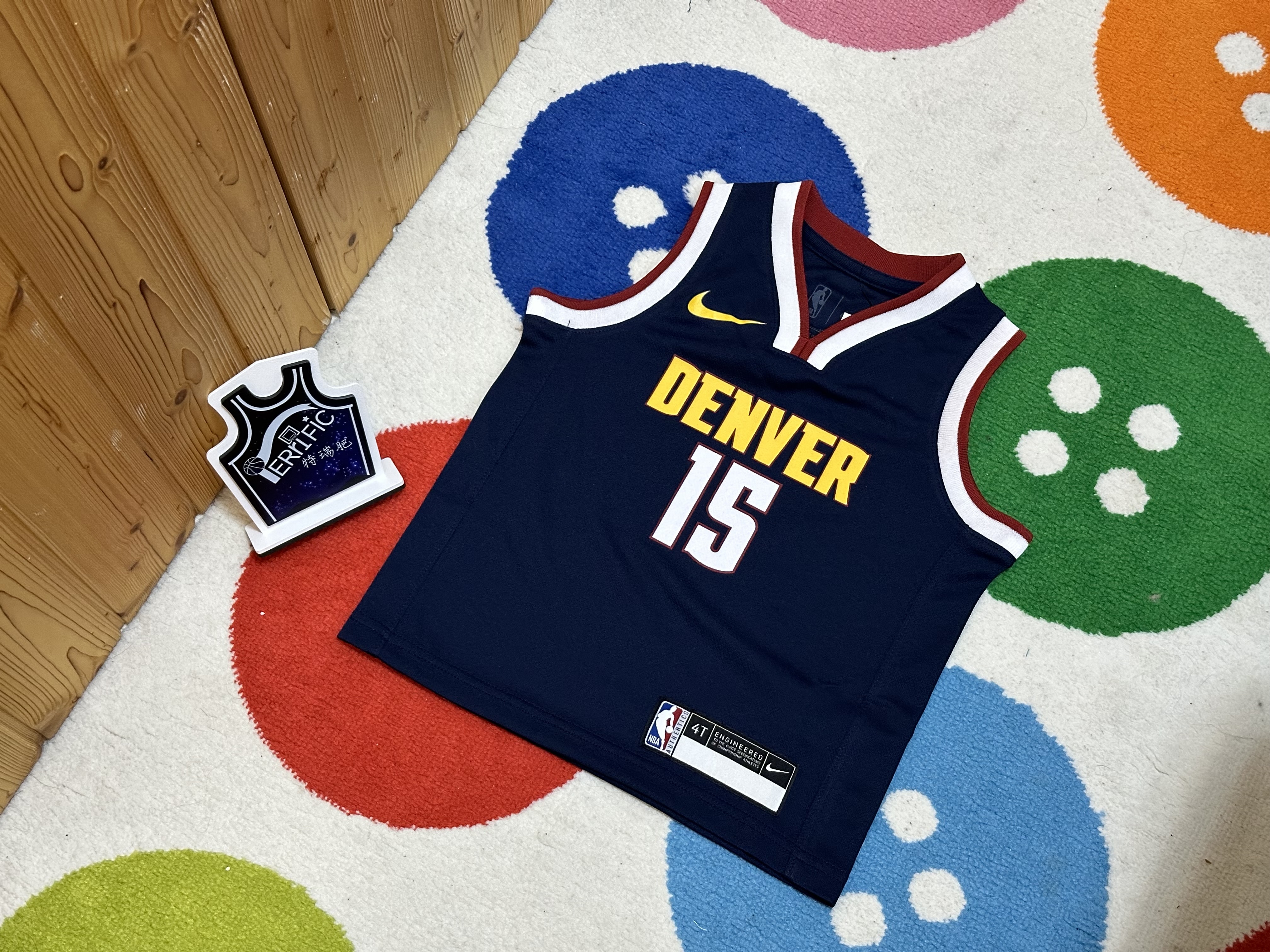 NBA球衣 Nikola Jokic 丹佛金塊深藍 童裝 Nike Replica 全新 小童 幼童 非青年版