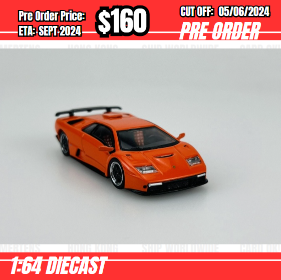 PO-$160 * Stance Hunters * 1:64 Diablo GT Orange [OD30/05]