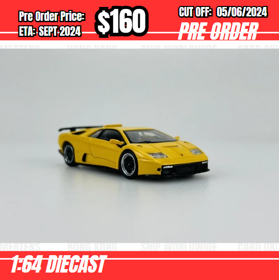 PO-$160 * Stance Hunters * 1:64 Diablo GT Yellow [OD30/05]