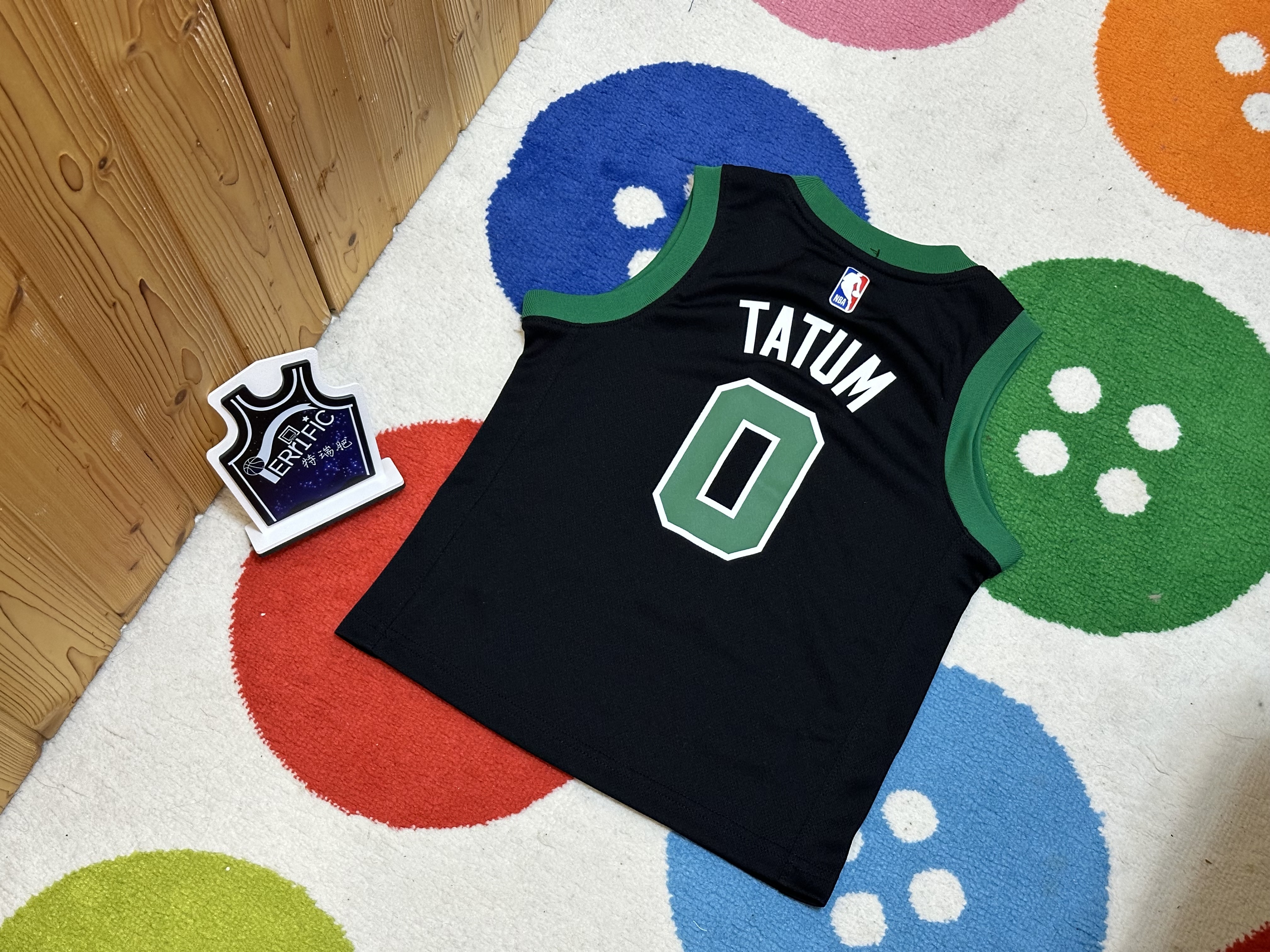NBA球衣 Jayson Tatum 波士頓賽爾提克黑 童裝 Jordan Replica 全新 小童 幼童 非青年版