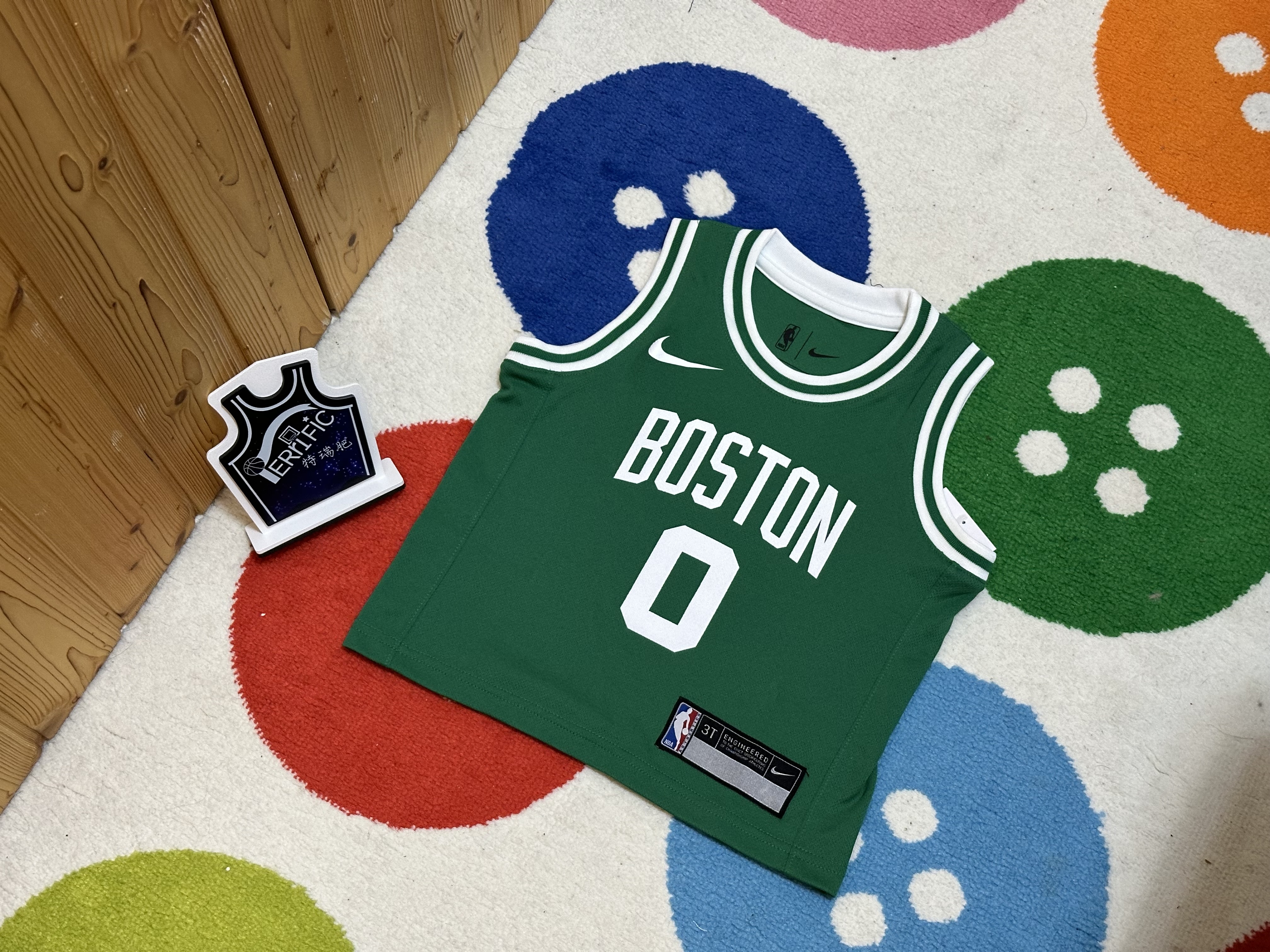 NBA球衣 Jayson Tatum 波士頓賽爾提克綠 童裝 Nike Replica 全新 小童 幼童 非青年版
