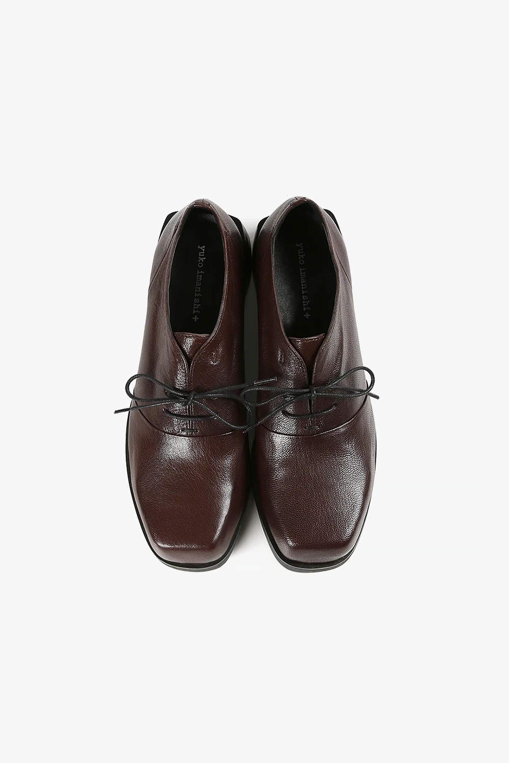 HIKKA 方頭粗跟牛津鞋