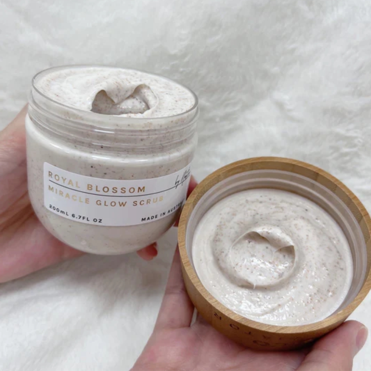 奇蹟光芒身體磨砂膏，皇家花香，200 毫升 Nontre Body Scrub, Royal Blossom