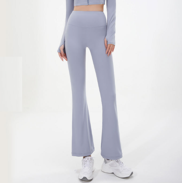 Running Breathable Sweatpants (Bell Pants [Gray Lake Blue]) S-XXL After placing an order, contact customer service to confirm the shipping size