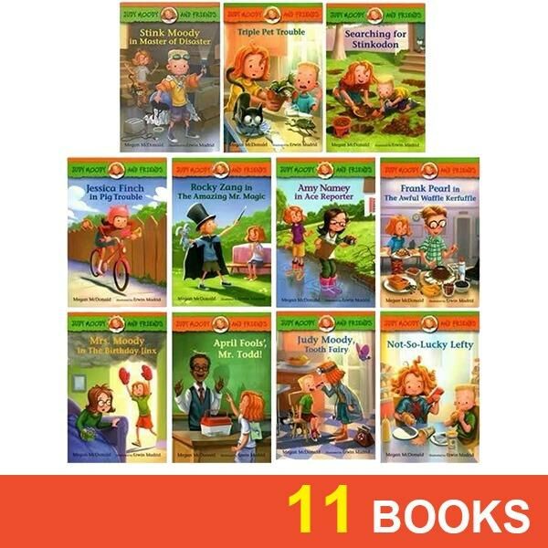 Judy Moody and Friends 8 copy Shrink wrap - Softcover b y  Megan McDonald