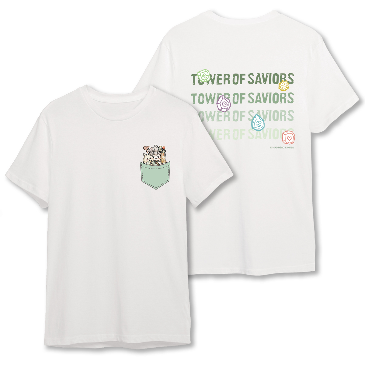 《神魔之塔》林黛玉假口袋T-shirt