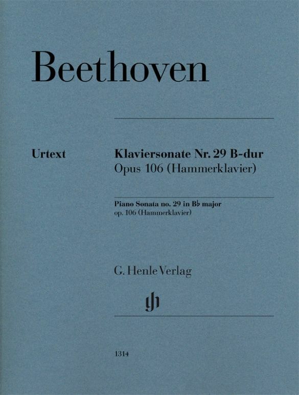 《Beethoven: Piano Sonata no. 29 B flat major op. 106 (Hammerklavier)》