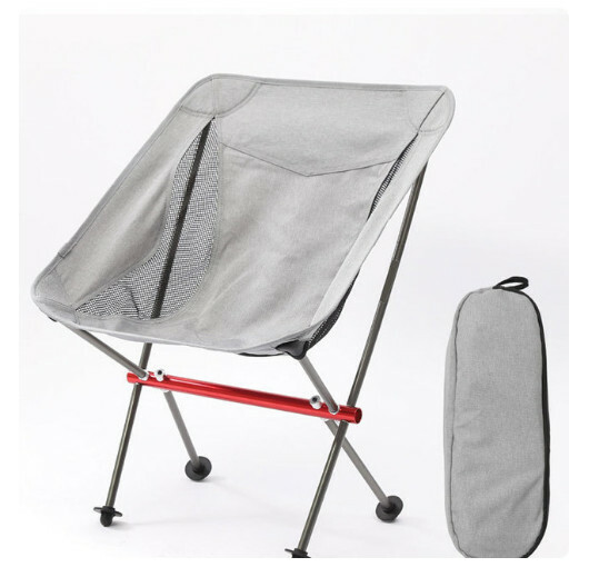 Hot Selling Creative Outdoor Folding Chair Camping Chair Beach Chair (Gray)