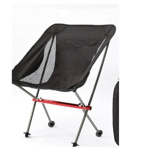 Hot Selling Creative Outdoor Folding Chair Camping Chair Beach Chair (Black)