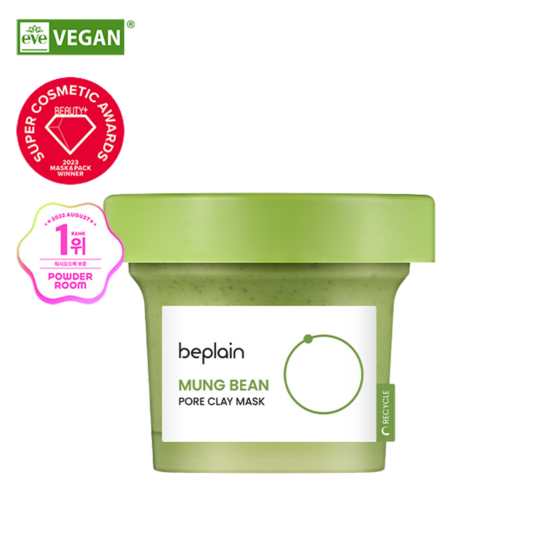 Beplain 綠豆酵素清潔透亮泥膜
