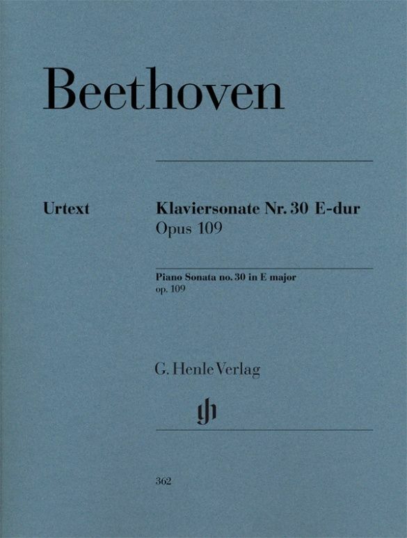 《Beethoven: Piano Sonata no. 30 E major op. 109》