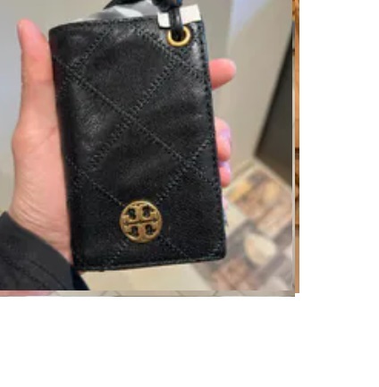 S] TORY BURCH WILLA LANYARD,BLACK, 151010-001 (STB559)