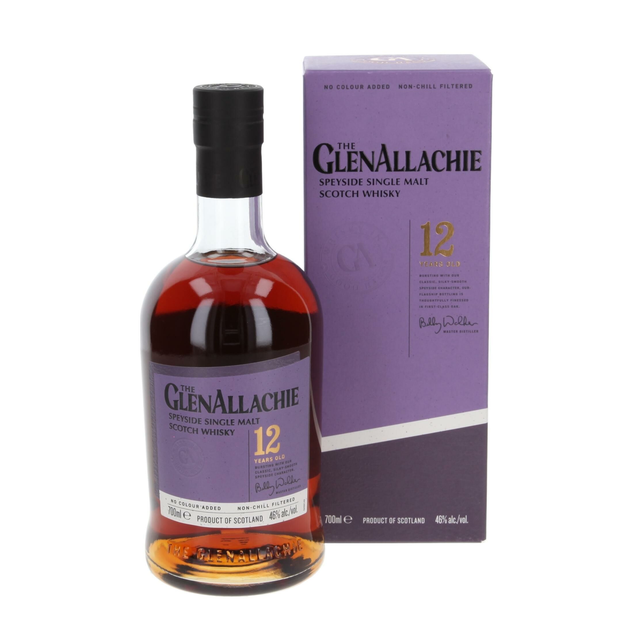 The GLENALLACHIE 12 年單一麥芽蘇格蘭斯佩塞威士忌 (700ml) [禮盒裝]
