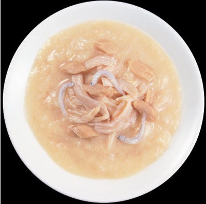 CIAO 罐頭 燒津產高湯 雞肉+吞拿魚+白飯魚 75g,A-234【原箱24罐】