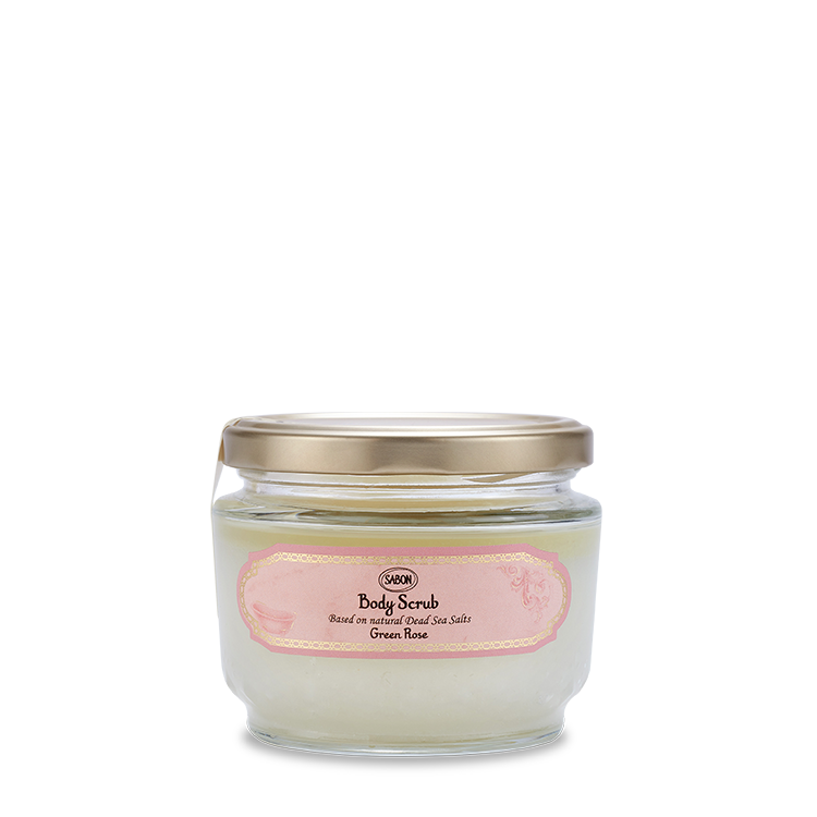 綠玫瑰身體磨砂膏320g