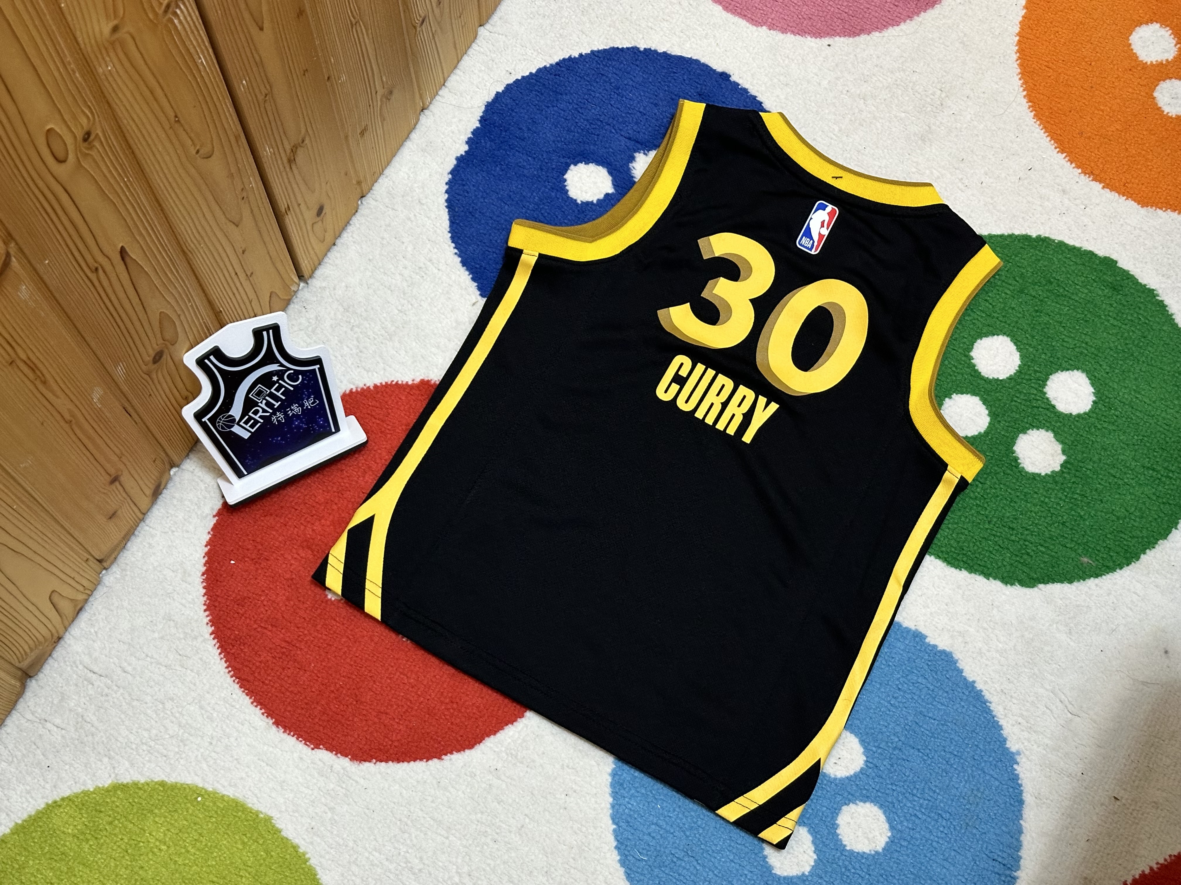 NBA球衣 Stephen Curry 金州勇士城市黑 童裝 Nike Replica 全新 小童 幼童 非青年版