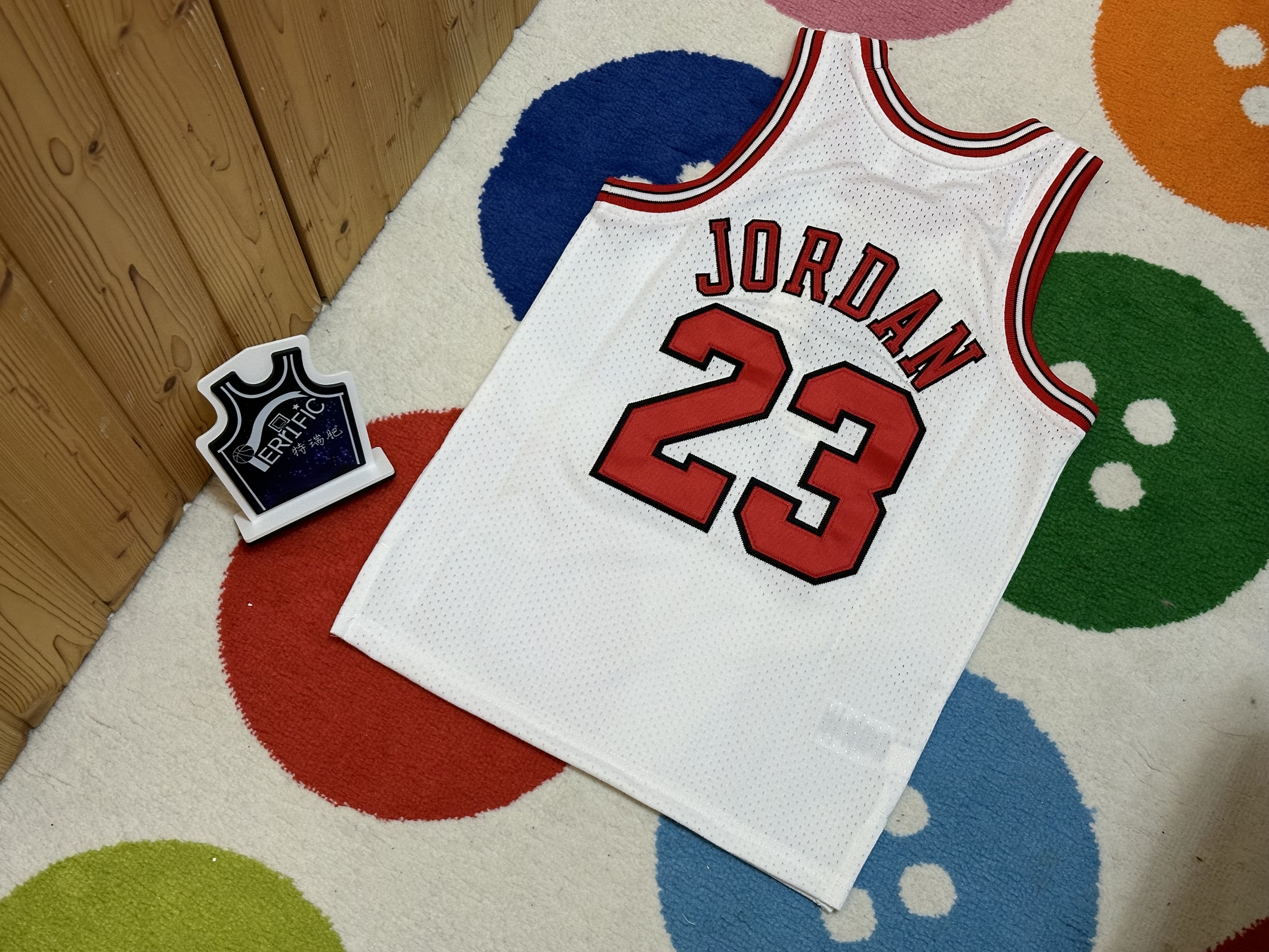 NBA球衣 Michael Jordan 芝加哥公牛白 童裝 M&N Replica 電繡 全新 小童 幼童 非青年版